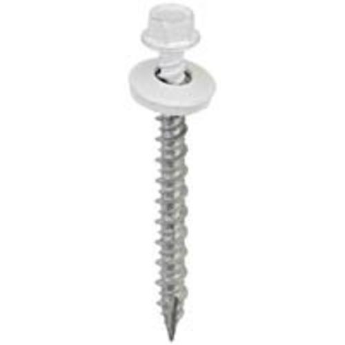 Acorn SW-MW2BW250Mw Scrw, Metal To Wood, 2", Br. White