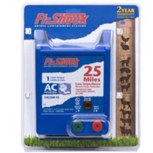 Fi-Shock EAC25M-FS AC Low Impedance Energiser, 25 Miles