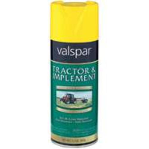 Valspar 18-5339-07 Transport Yellow Tractor & Implement Spray Paint, 16 Oz