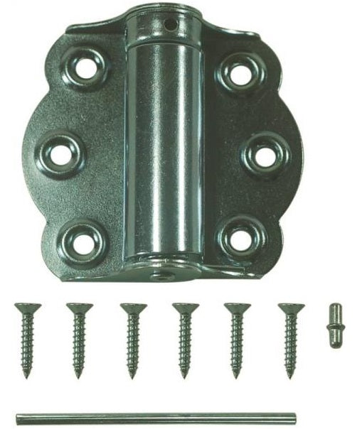 Prosource LR-112Z-PS Screen Door Hinge, Steel, Brass, 2-3/4" W x 2-3/4" L