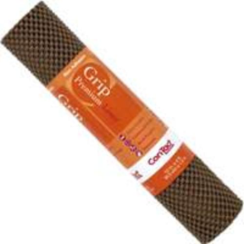Con-Tact 04F-C6L1B-06 Premium Grip Shelf Liner, 12"x4&#039;, Chocolate