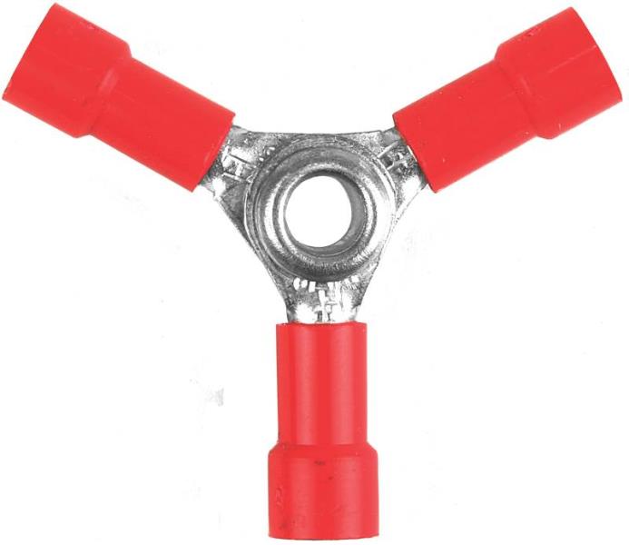 Jandorf 60932 3 Way Terminal Butt Splice, 22-18 AWG