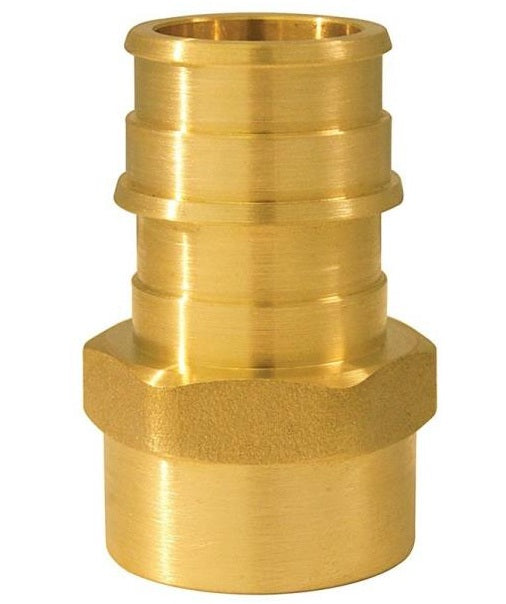 Apollo EPXFA34125PK Female Pipe Adapter, Brass, 3/4" x 1/2"