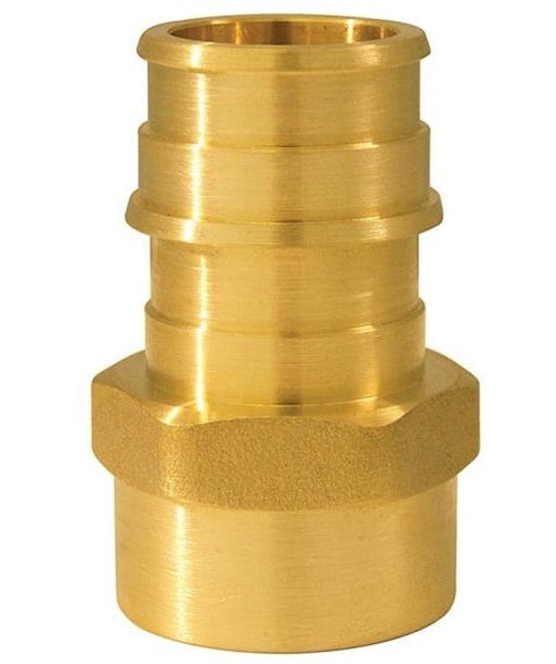 Apollo EPXFA34125PK Female Pipe Adapter, Brass, 3/4" x 1/2"