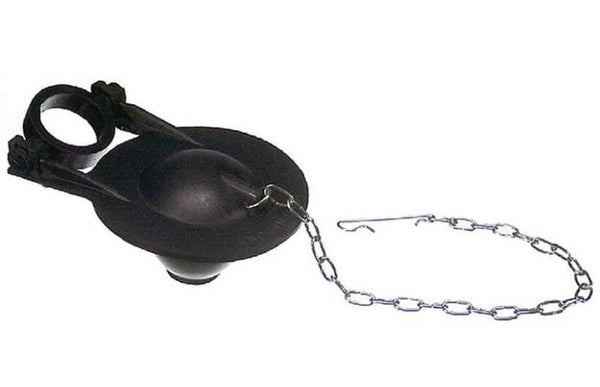 Danco 80808 Universal Toilet Tank Flapper With Adapter, Rubber