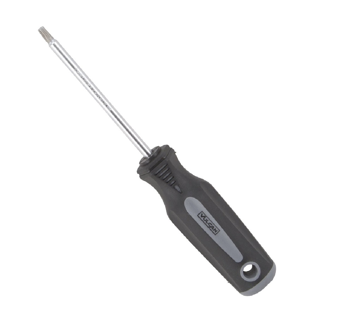 Vulcan MC-SD23 Star Screwdriver, Satin Chrome Plated, T25 x 4 Inch