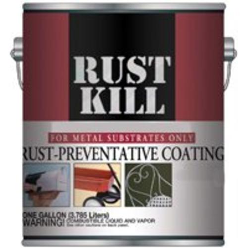 Majic 8-6008-1 Rust Kill Enamel Paint, Gallon, Light/Safety Yellow