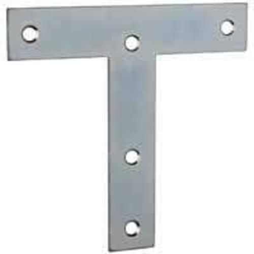 Mintcraft TP-Z05-C2 T-Plate, 5"X5", Zinc Plated, Steel