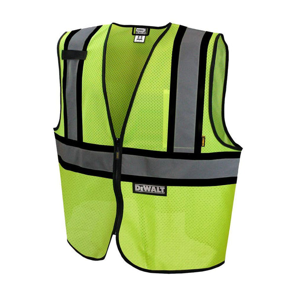 DeWalt DSV221-XL 2 Tone Mesh Class 2 Vest, X-Large, Green