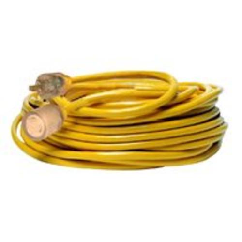 Coleman Cable 2991 Tblade Extsn Cord, 10/3 X 50 Ft