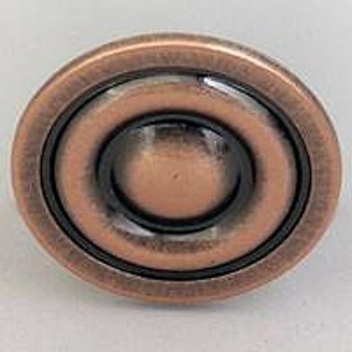 Prosource C933ACP Antique Copper Cabinet Knob, 1-3/8"