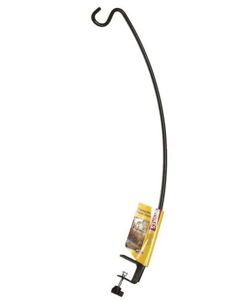 Hiatt 38015 Stokes Select Clamp-On Deck Hook, 35", Black