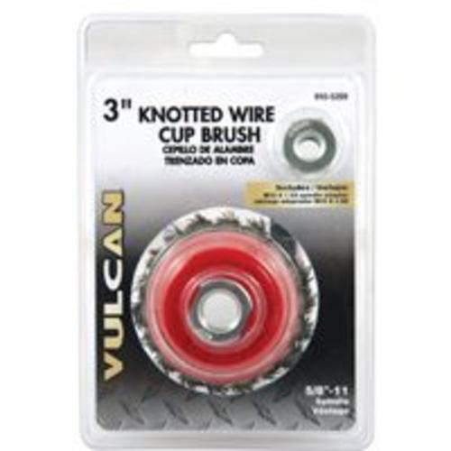 Vulcan 693881OR Knotted Cup Brush, 3"
