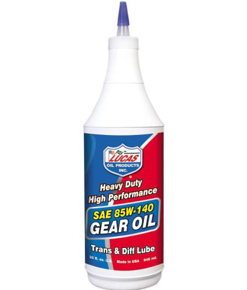 Lucas Oil 10043 SAE 80W-90 Heavy Duty Gear Oil, 32 Oz