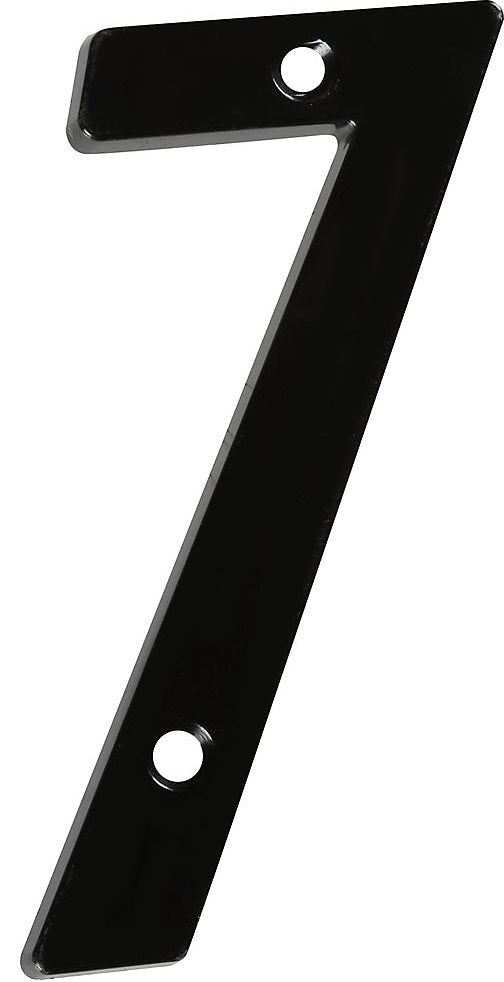 National Hardware N238-691 V871 #7 House Numbers, 4", Black