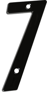 National Hardware N238-691 V871 #7 House Numbers, 4", Black