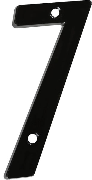 National Hardware N238-691 V871 #7 House Numbers, 4", Black