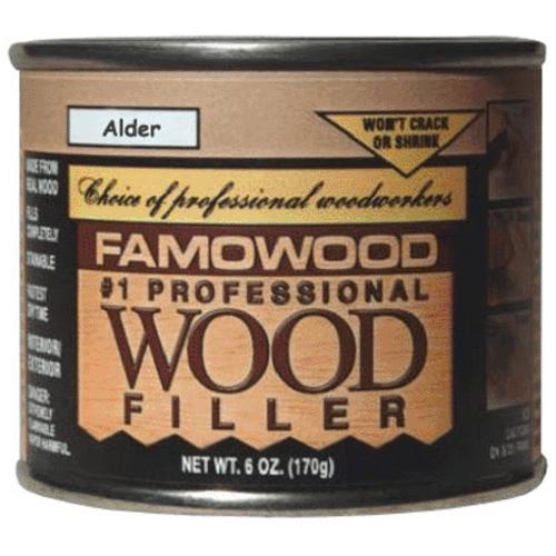 Famowood 36041100 Wood Filler 4 Oz, Alder