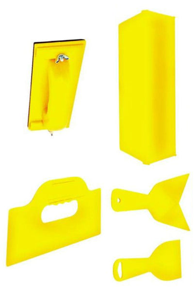 Homax 89 Plastic Drywall Block Sander Kit, Yellow