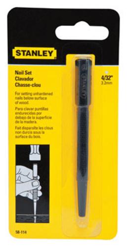 Stanley 58-114 Nail Set, 4"
