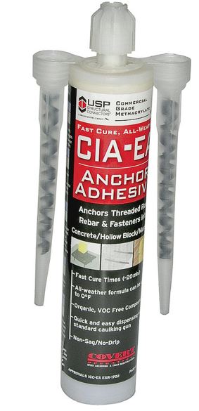USP Structural Connectors ACR-10 Cia-Ea Epoxy Acrylate Adhesive, 10 Oz