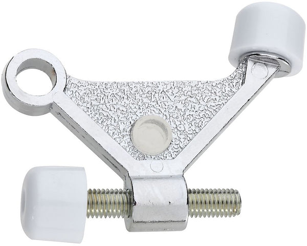 National Hardware N274-076 Hinge Pin Door Stop, Zinc die-cast body, Chrome Plated