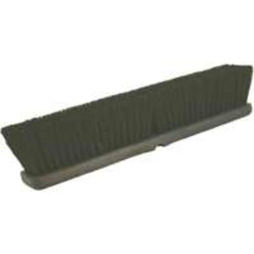 Birdwell Cleaning 2026-12 Push Broom Head, Tampico Fiber, Black,  24 X 2-5/8 X 7/8"