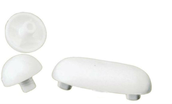 Plumb Pak PP836-41 Toilet Seat Bumper Sets, Plastic
