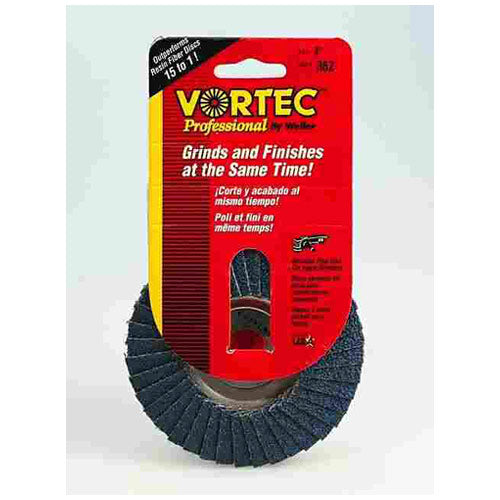 Weiler 30824 Abrasive Nutted Flap Disc 4"
