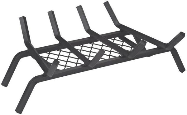 Simple Spaces LTFG-W18 Fireplace Grate with Ember Retainer, 18"