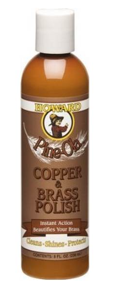 Howard CB0008 Pine-Ola Copper & Brass Polish, 8 Oz