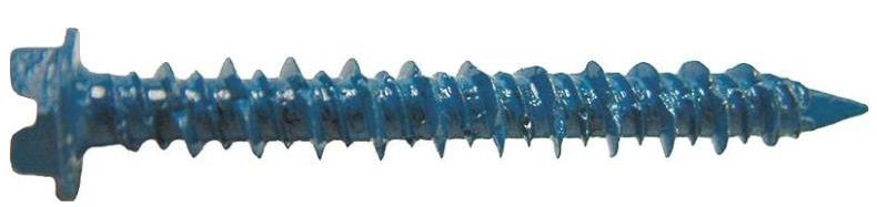 Western States 54118-5 Masonry Tap Screw, 1/4X3-3/4, 5Lb