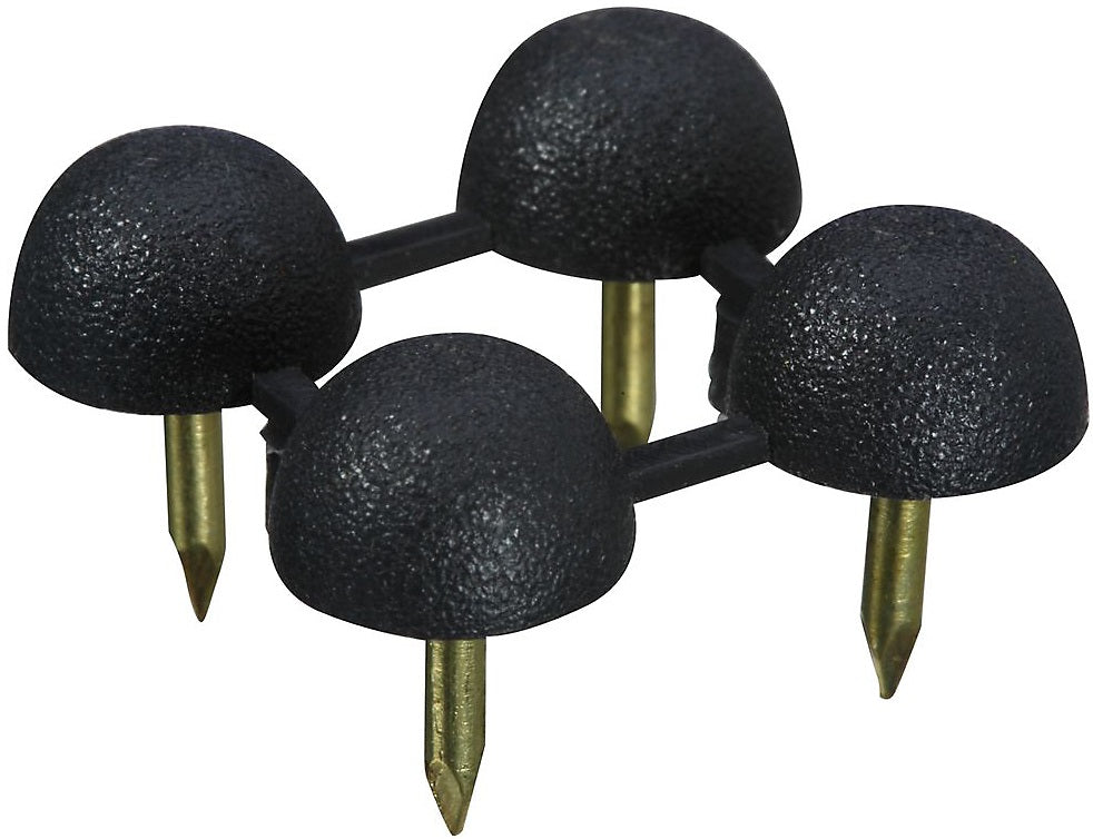 National Hardware N225-391 Bumpers Pad, 3/8", Black, 4/Pack