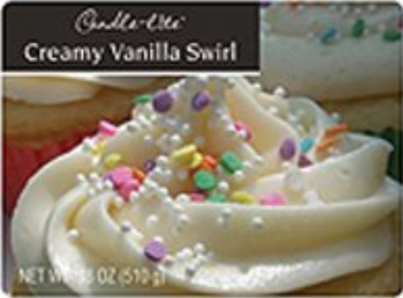 Candle Lite 3297553 Vanilla Swirl Scented Candle Jar, 18 Oz.