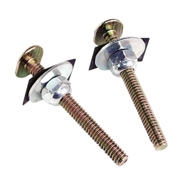 Danco 80156 Closet Bolts With Nuts And Washers, Brass, 1/4" x 2-1/4"