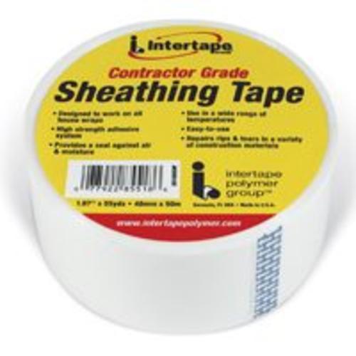 Intertape 5518USW 1.89" x 55 Yard Sheathing Tape, White