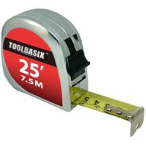 Toolbasix 62-7.5X25-C Tape Measure Rule, 1" x 25'