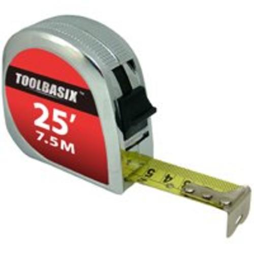Toolbasix 62-7.5X25-C Tape Measure Rule, 1" x 25&#039;