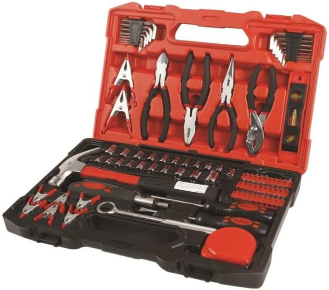 Olympia Tools 80-789 SAE & Metric Combination Tool Set, 90 Piece