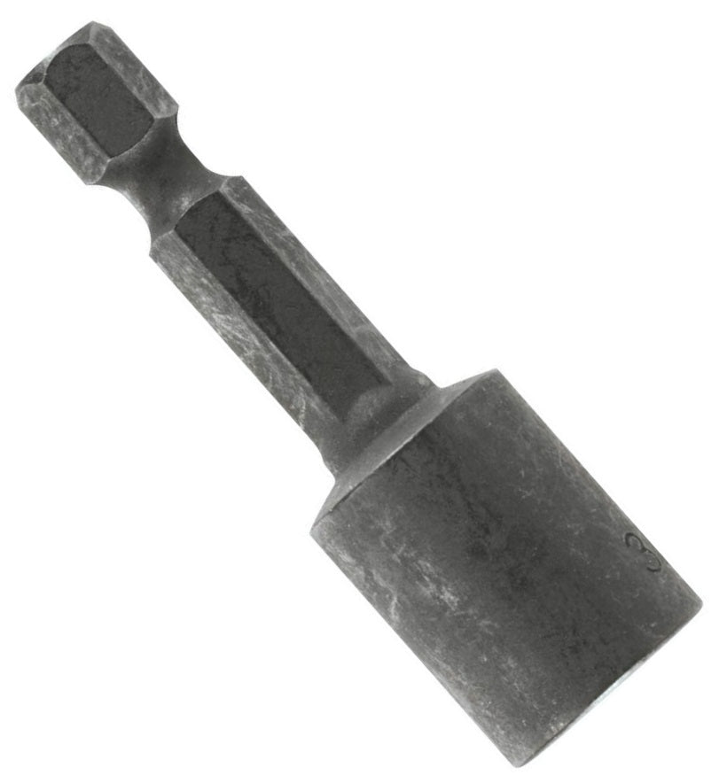 Bosch ITNS38 Magnetic Nutsetter Bit, Steel, Black Oxide,  3/8"