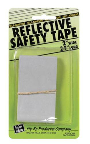 Hy-Ko TAPE-3 Reflective Safety Tape Silver 2" x 24"