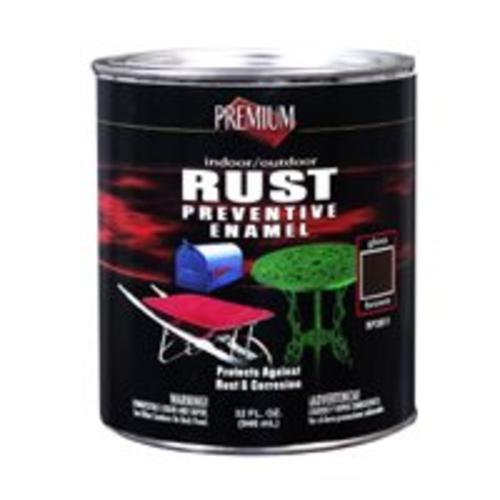 Premium RP3011 Rust Preventive Enamel 1 Quart, Brown