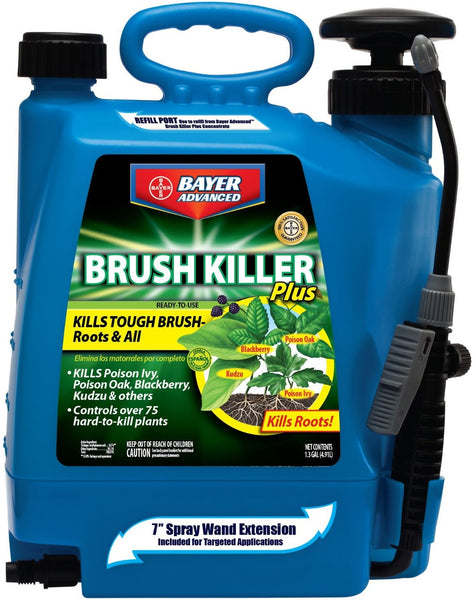 Bayer Advanced 704701A Ready-To-Use Brush Killer Plus, 1.3 Gallon