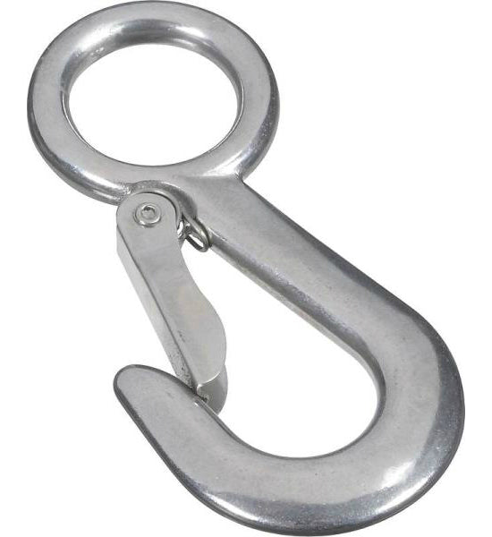 Baron 2311S Rigid Round Eye Spring Snap, 1-1/8"
