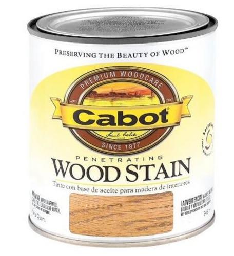 Cabot 144.0008131.005 Interior Oil Wood Stain, 1 Quart, Red Mahogany