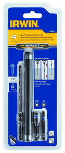 Irwin 1888628 Impact Tapcon Drill-Drive Installation Set, 1/4" Screws