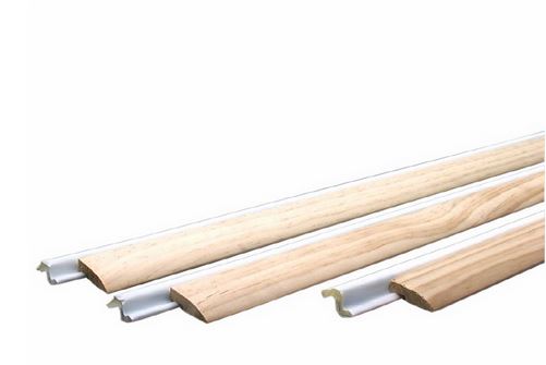 M-D Building 87981 Vinyl Clad Foam Stop Kit, White, 36" x 84"