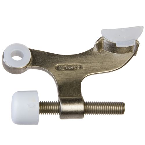 Stanley Hinge Pin Doorstop, Satin Nickel, 2-1/2"