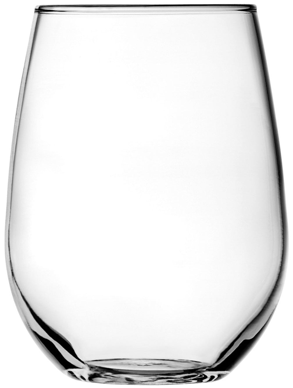 Anchor Hocking 95141 Vienna Stemless White Wine Glass, 15 Oz, 3/Pack