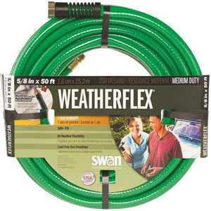 Swan SNWF58050 "Weatherflex" Hose 5/8"X50'
